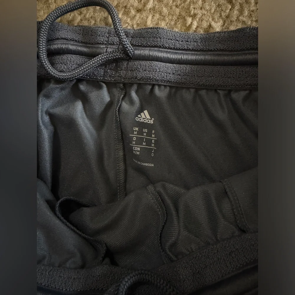 Adidas Mens Blue and Gray Camo Track Pants/Joggers